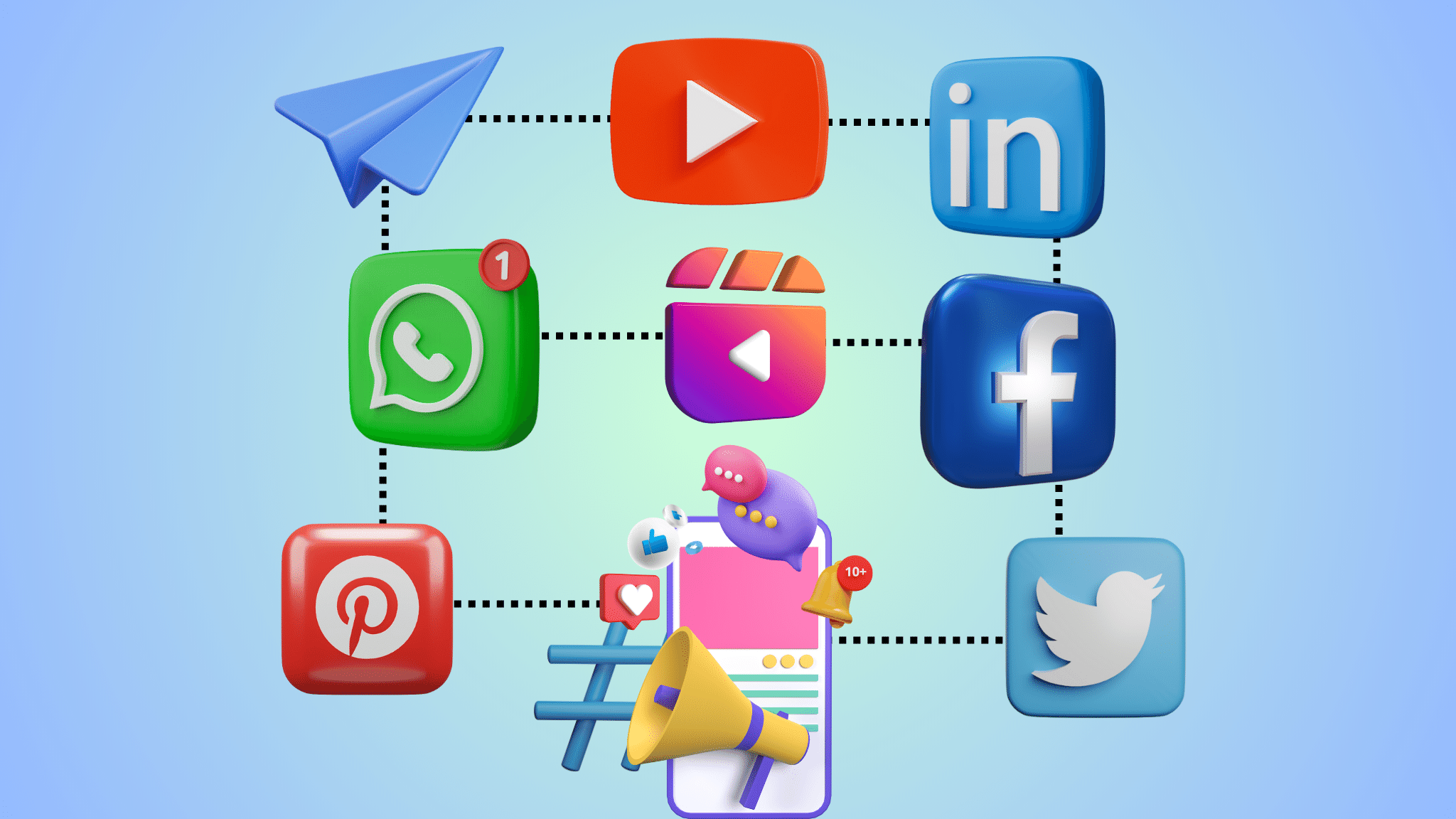 Social Media Integration Button