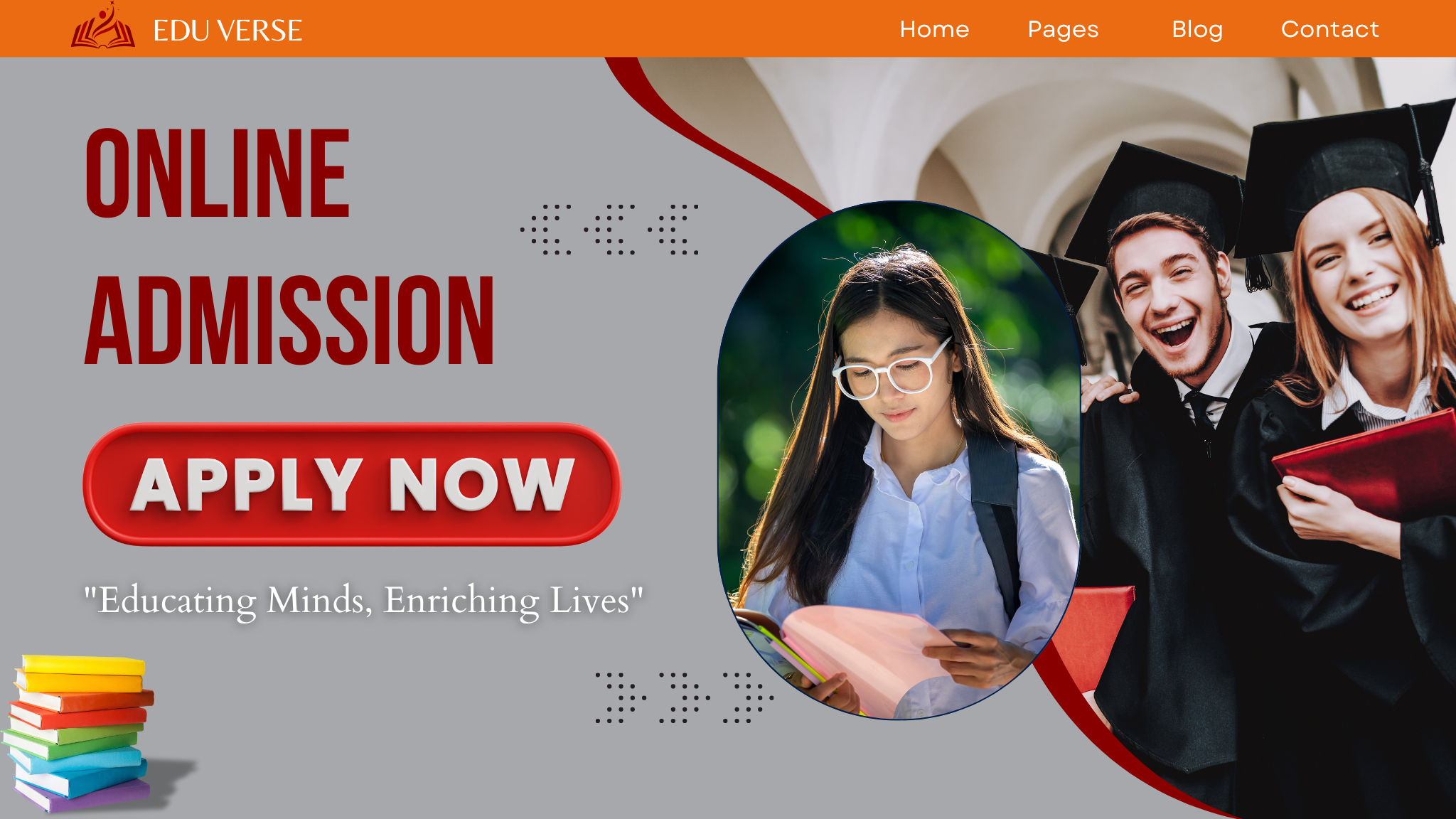 Online Admission System School Website Development
