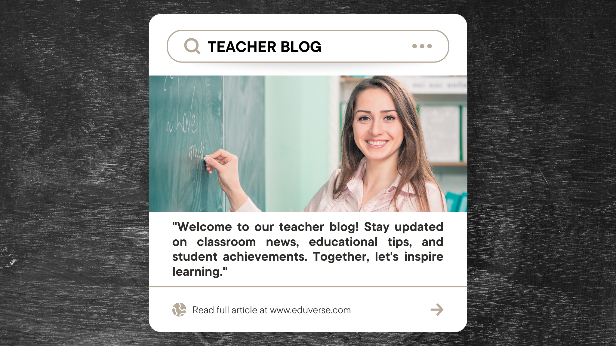 Teacher Blog
